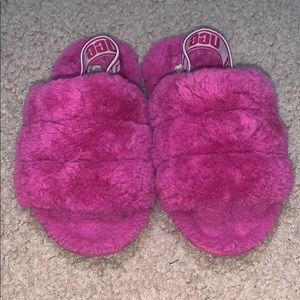 Fuchsia ugg slippers toddler size 11